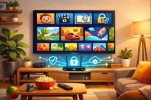 IPTV seguro em Portugal para famílias, com controlo parental e ambiente protegido.