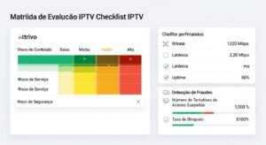 Matriz de avaliação de risco para escolher IPTV quase de borla em Portugal.