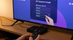 Configuração IPTV Smarters Portugal via API Xtream Codes