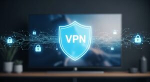 Escudo de proteção VPN para evitar bloqueios e monitorização de tráfego IPTV em Portugal.